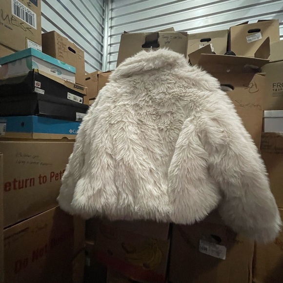 Reversible Faux Fur Down Jacket - Picture 5 of 7